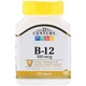 Вітамін В12 + кальцій 21st Century Vitamin B-12 500 мкг, 110 таб. (CEN-22309) - изображение 1