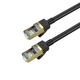 Кабель мережевого LAN RJ45 HOCO US02 Level copper gigabit, 1 м, чорний - изображение 3