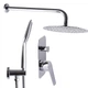 Смеситель для душа встроенный TOPAZ CAPRI TCA-15205-H43 комплект с душевым набором, 2 лейки, D35, Смеситель для душа встроенный - изображение 5