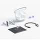 Навушники SoundPeats Clear cream бездротові Bluetooth TWS бежеві - зображення 4