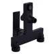 Смеситель для ванны Qtap Gemini (c душевым гарнитуром) QTGEM259BLM45682 Black Matt - изображение 6