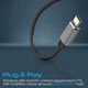 USB-С хаб Promate LiteHub-4 3xUSB 2.0 + USB 3.0 Grey (litehub-4.grey) - изображение 5