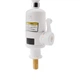 Проточний кран-водонагрівач кухонний для кухні Lidz Warm 057 LDWAR057WCR24983 White / Chrome - зображення 3