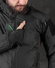 Тактична куртка демісезонна на флісі 2XL чорна (89701) - зображення 9