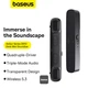 Бездротова Портативна Bluetooth Колонка Саундбар Baseus AeQur DS10 | BT5.3, 10 Вт, | з акумулятором 5000 mAh Чорний - изображение 6
