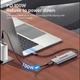 Док-станція Essager 8-в-1 PD 100W з функцією дискового сховища (USB 3.2 Gen 2, USB 2.0, HDMI 4K, USB Type-C, слоти для карт SD/TF, карман для NVMe/SATA 2280/2260/2242 (M-Key + B&M-Key) - зображення 2