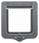 Двері Trixie для котів двосторонні, 20 × 22 cм, сірі, пластик (TX-44202) - зображення 2