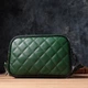 Сумка кросс боді через плече жіноча з натуральної шкіри Vintage leather-22857 Зелена - зображення 10