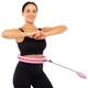 Умный обруч для похудения регулируемый массажный с утяжелителем Smart Hula Hoop Zelart 0766 Pink - изображение 9