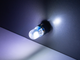 Світлодіодна автолампа T10 W5W силікон 12В 1Вт SMD3030-2led білий - зображення 2