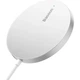 Бездротова зарядна станція Baseus Simple Mini3 Magnetic Wireless Charger 15W Silver для Apple iPhone - зображення 1