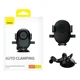 Автомобильный держатель Baseus UltraControl Lite Series Car Holder Cluster Black - изображение 7