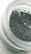 Бульонки для декорирования ногтей Richcolor Black 0.6 мм, 4 г, цвет черный - изображение 2