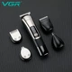 Машинка для стрижки VGR V-111 аккумуляторная беспроводная LED дисплей профессиональный набор - изображение 3
