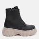 Женские демисезонные ботинки кожаные высокие PARADIZE SHOES B-1628 37 23.7 см Черные (ROZ6501019702) - изображение 1