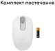 Миша Logitech M196 Bluetooth Off White (L910-007460) (7031696) - изображение 5
