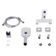 Змішувач для ванни Qtap Gemini (з душовим гарнітуром) QTGEM259CRW45683 Chrome/White - зображення 6
