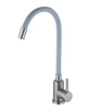 Смеситель для кухни с гибким изливом WEZER EKO4X-01G - изображение 2