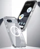 Чохол прозорий Wlons Magnetic MagSafe для Google Pixel 7a - изображение 3