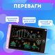 Детский графический LCD планшет, доска для рисования и записей 8.5 со стилусом розовый - изображение 2