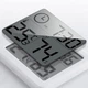 Термогігрометр U&P HCX-0810 White (PRN-HCX0810-WE) - зображення 3