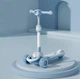 Детский самокат-трансформер CITY LINE Baby Care 388 с родительской ручкой голубой для мальчика - изображение 2