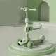 Детский самокат-трансформер CITY LINE Baby Care 388 с родительской ручкой зеленый - изображение 3