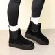 Угги женские Allshoes замшевые черные 39 - изображение 4