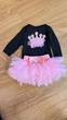 Одежда для куклы высотой 55-60 см Reborn Baby Doll Cloth 2 Кукольная одежда бодик и юбочка - изображение 1