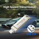 USB Флешка 2в1 256GB Type-C/USB 3.0 для телефона и компьютера MicroDrive Серый - изображение 5