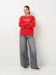 Свитшот женский Mexx MF007503243W-181655 XS Красный (8720716260032) - изображение 3