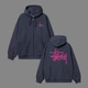 Жіноча толстовка Stussy 08 синього кольору розмір M - зображення 2