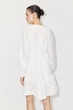 Сукня з вишивкою для вагітних H&M 271220748 L Білий - зображення 4