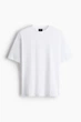 Футболка оверсайз H&M 271003662_white S Белый - изображение 6