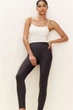 Лосины спортивные H&M 271166837_darkgrey M Темно-серый - изображение 1