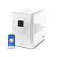 Увлажнитель воздуха Levoit LV600S с Wi-Fi и ДУ, ультразвуковой, тёплый и холодный пар, резервуар 6 л, гигрометр, таймер, ночной режим, для помещений до 70 м² - изображение 2