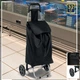 Сумка-візок Casa Si Amigo Господарська сумка на колесиках 33 л до 20 кг Black (CS93098K10N) - изображение 6