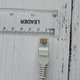 Сетевой кабель UTP Cat5e / патчкорд RJ-45 для интернета 4 pairs 24AWG 1.5 метра Серый - изображение 5