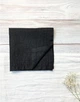 Льняные салфетки TouchableLinen 4 шт Черный 50х50 см - изображение 8