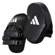 Лапи боксерські Adidas Training Curved Focus Mitt Short (ADISBAC01) Black/White - зображення 1