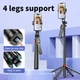 Штатив монопод с пультом на четырех ножках 43-180 см AC Prof P185TK Selfie stick Aluminum - изображение 2