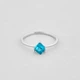 Серебряное кольцо Minimal 9510383г-15 15 - изображение 3