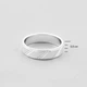 Серебряное кольцо Minimal 18 ОС-3523 - изображение 4
