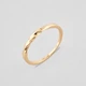 Серебряное кольцо с позолотой Minimal 10433п-18 18 - изображение 1