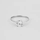 Серебряное кольцо Minimal ЛК-0104р-18 - изображение 3