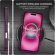 Противоударный чехол Space MagSafe iPhone 16 Pro (матовый) Violet (38793-2F) - изображение 3
