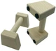 Паралетсы, упоры для отжимания Newt Wood Gym Push Up NE-WD-20 деревяные из бука 20 см 2 шт - изображение 2