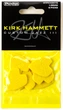 Набор медиаторов Dunlop 47PKH3NYS Kirk Hammet Jazz III Yellow Glitter 6 шт (R128389) - изображение 4
