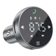 АЗП в прикуриватель для автомобиля Proove FM Launcher Sound Sync 30W PD+QC3.0 Type-C+USB серый - изображение 4
