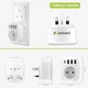 Адаптер розетки USB Lencent 5в1 с 3 портами зарядного устройства Белый - изображение 2